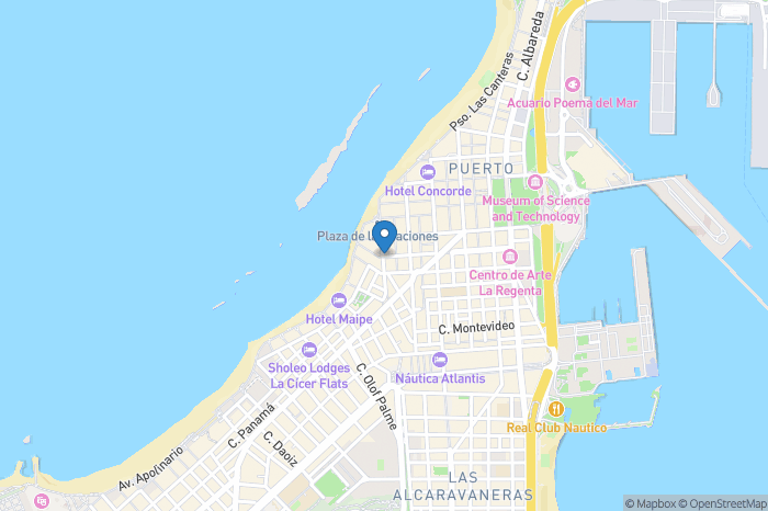 Sprachschule Gran Canaria - Open Street Map